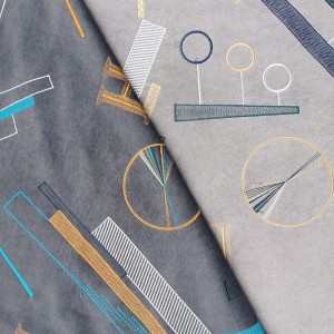 القماش الفانيلا المطرزة BNT6868